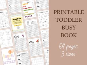 Toddler Busy Book