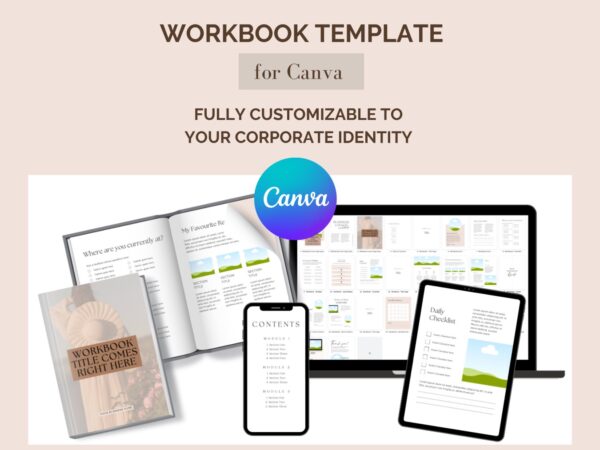 Workbook Template Canva