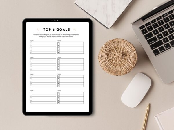Business Printable Planner Pink