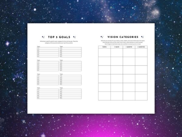 Business Printable Cosmic Blu